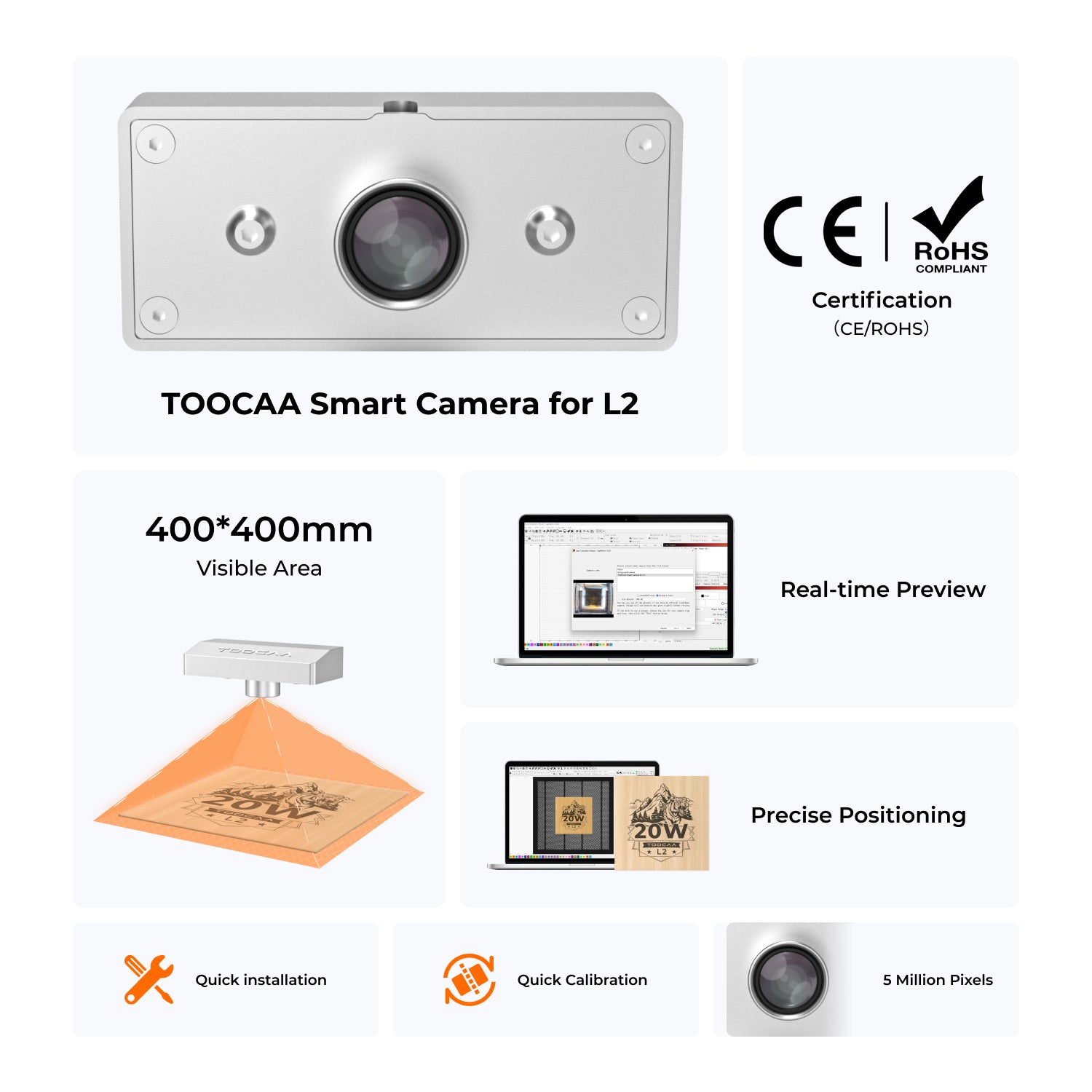 Smart Camera For Laser Engraver